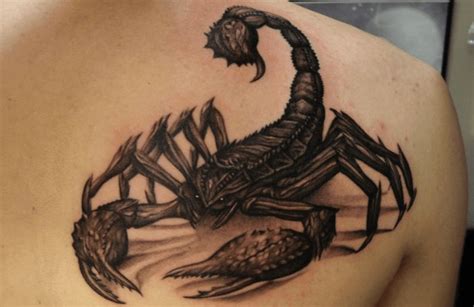 skorpion tatoo|The Meaning of a Scorpion Tattoo: Symbolism and Design Ideas